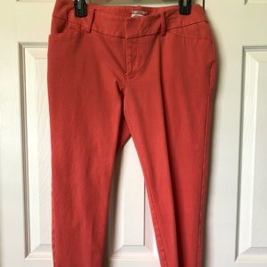 Merona coral ankle pants